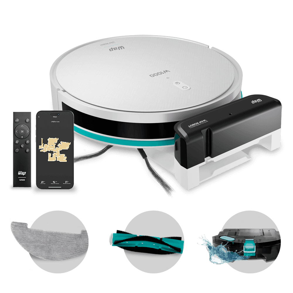 Robô Aspirador de Pó WAP Robot W1000 